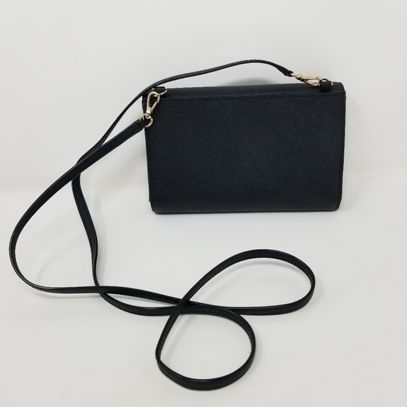 KATE SPADE Black Wallet Crossbody Bag Shoulder Bag Wallets - Picture 2 of 16